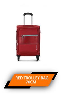 Kam Dawn S Red Trolley Bag 70cm